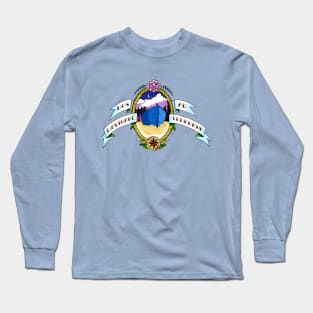 Blue Boat Crew Long Sleeve T-Shirt